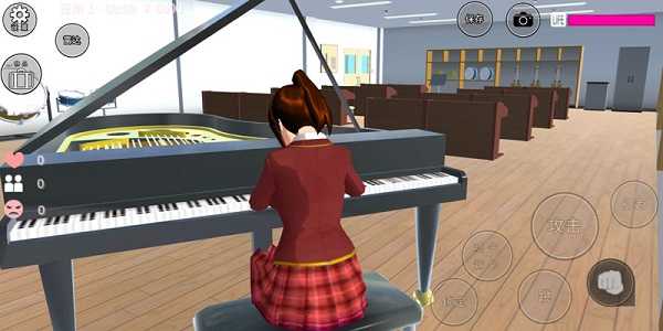 樱花校园模拟器最新旗袍和粉色洛丽塔SAKURA SchoolSimulator