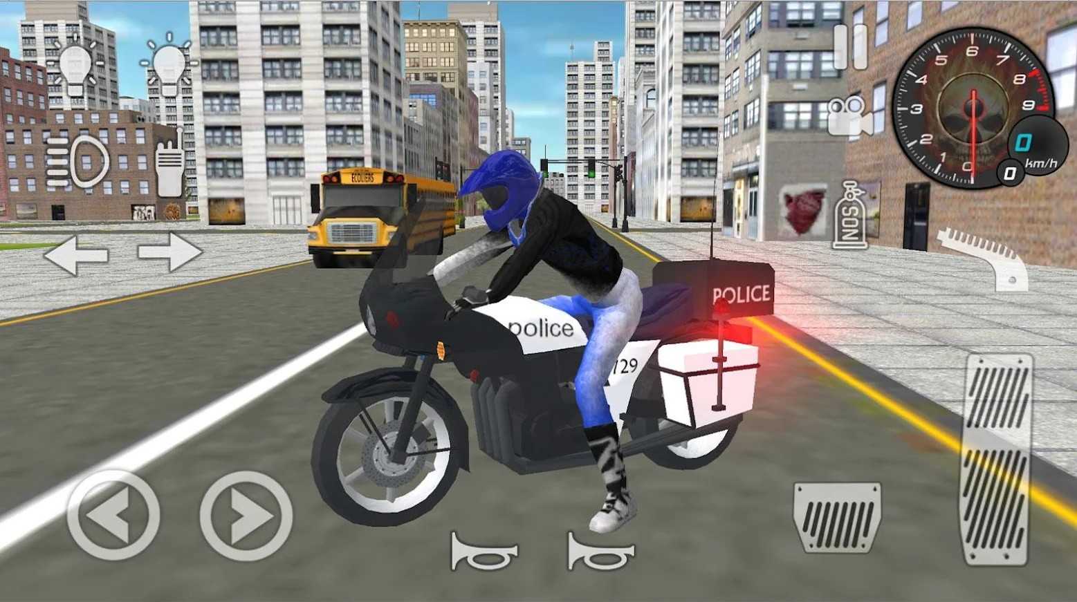 警察摩托模拟器无限金币